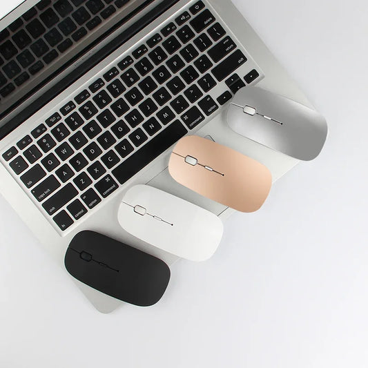 Bluetooth or 2.4GHZ Apple Magic Mouse Replica Sleek Design Multiple Colours