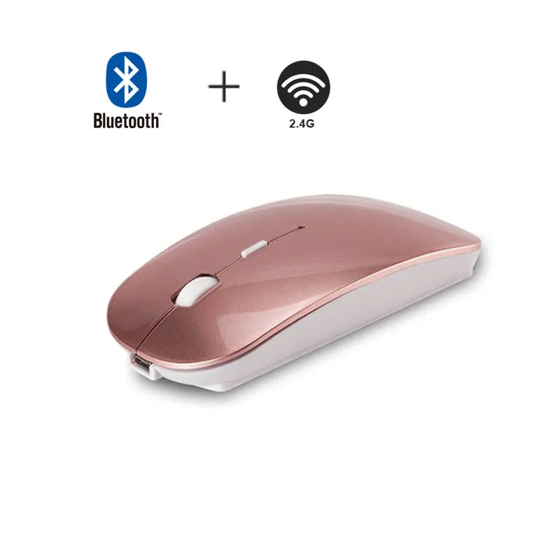 Bluetooth or 2.4GHZ Apple Magic Mouse Replica Sleek Design Multiple Colours